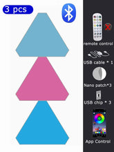 Load image into Gallery viewer, LED Triangle Quantum Light
