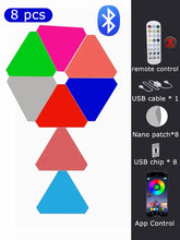 Load image into Gallery viewer, LED Triangle Quantum Light
